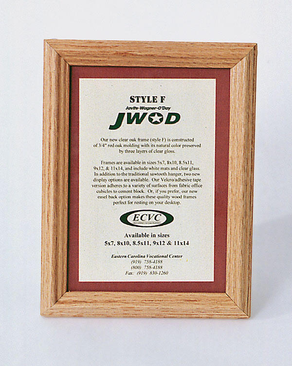 Nsn S For Frames Armyproperty Com Oak Frame Includes 3 4 Inch Red Molding Coated With Clear Gloss Features Glasat Cut Out Ideal For Office Cubicles Or Desktops